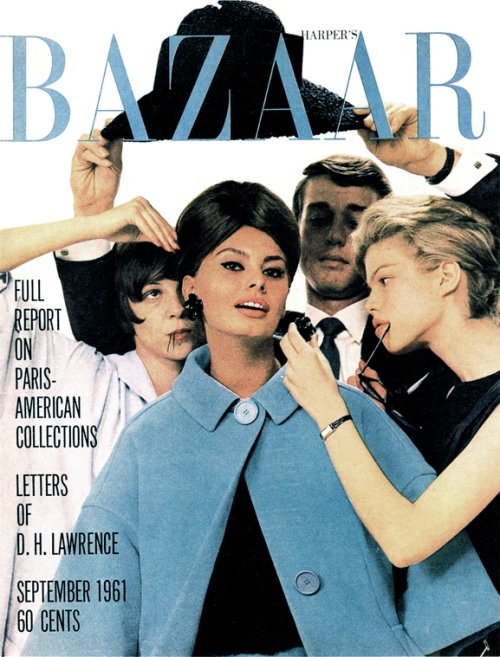Harpers Bazaar September 1961 - Cover